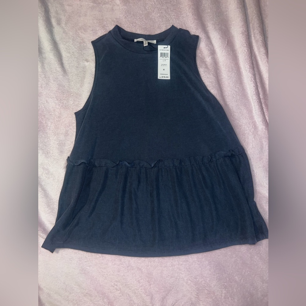 Ribbed Babydoll Top